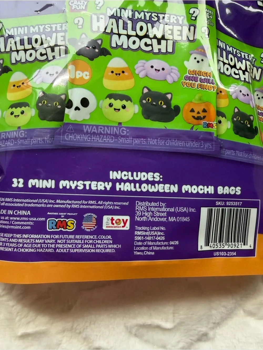 🎃👻 **NIB – CRAZY FUN MINI MYSTERY HALLOWEEN MOCHIS!** 👻🎃